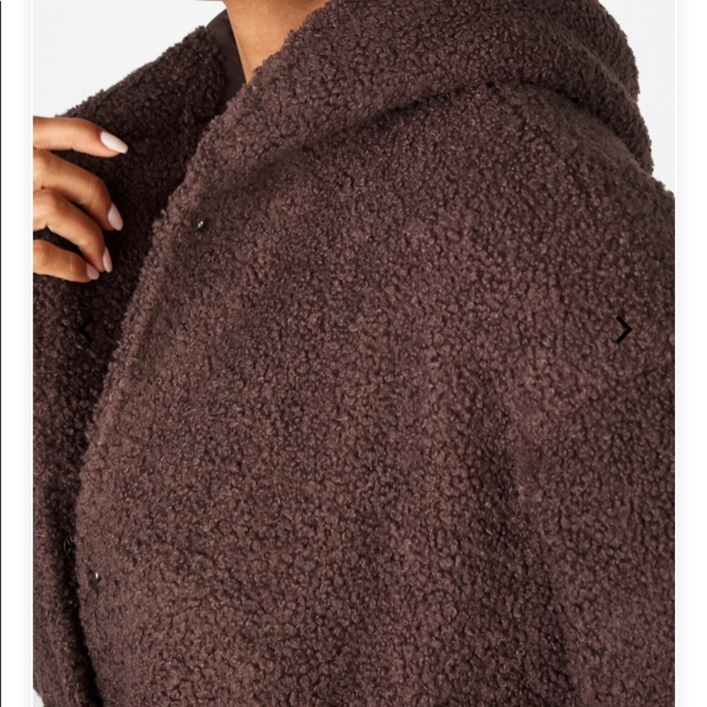 ❌SOLD❌Fabletics Ginger Fleece Coat - Picture 3 of 8